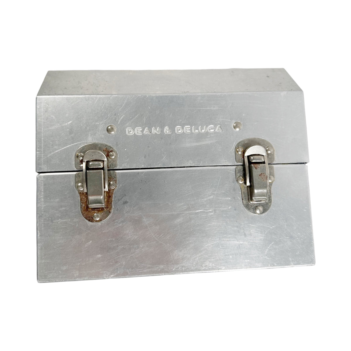 【ヴィンテージ】　Dean & Deluca メタルランチボックス Dean & Deluca Stainless Metal Lunch Box Used | eBay