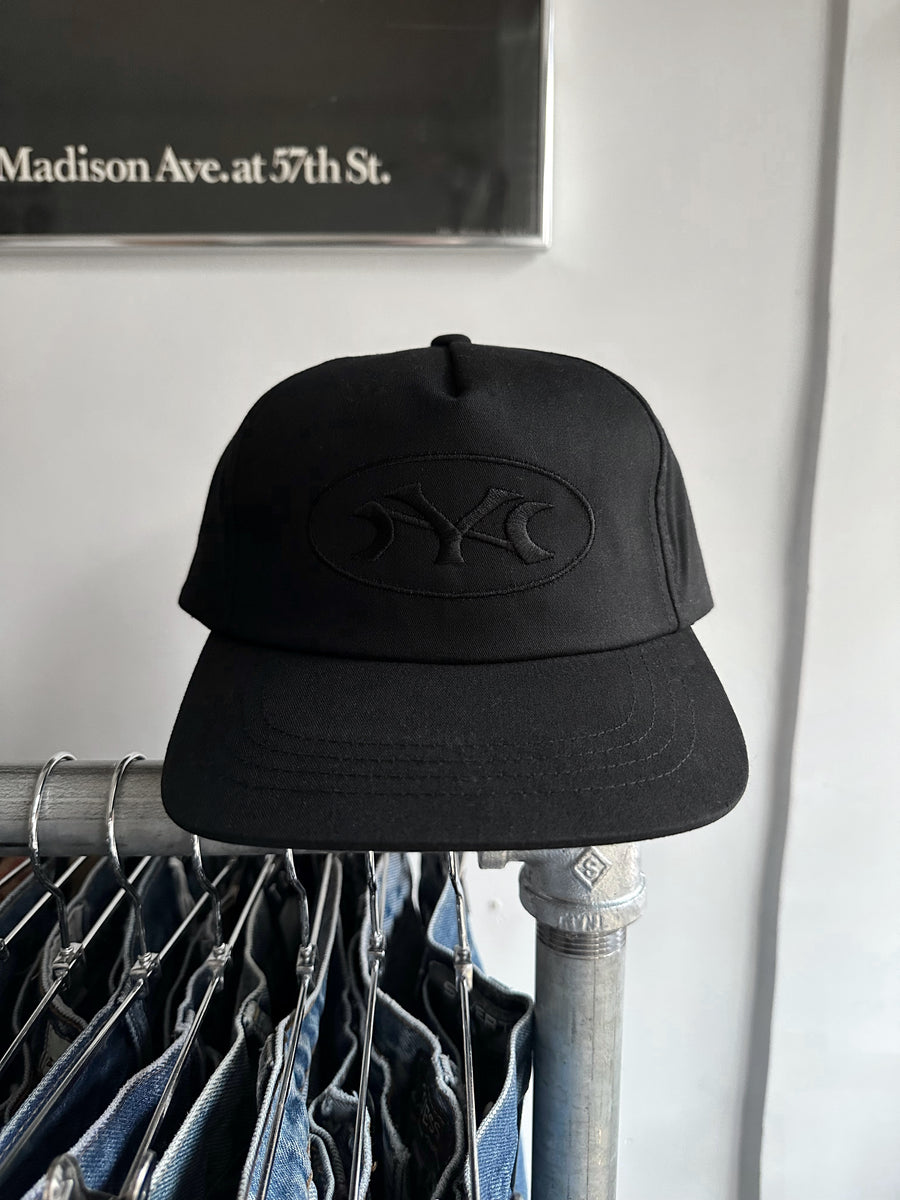 SKELEPHUNK YANKEES ADJUSTER CAP【BLK/WHT】 - YSM23
