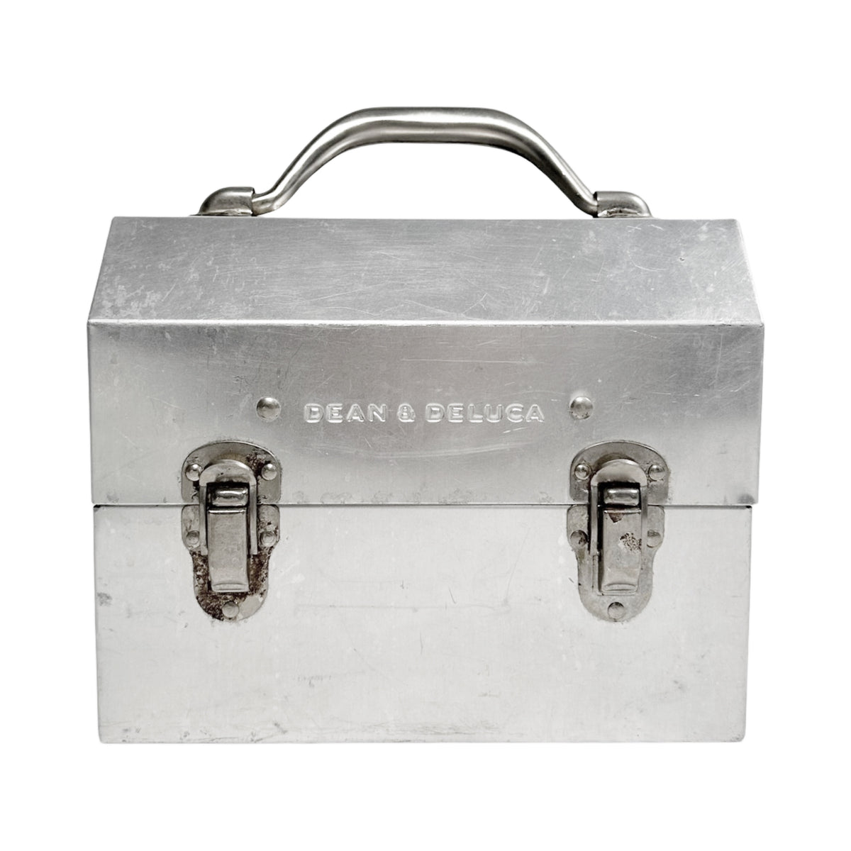 【ヴィンテージ】　Dean & Deluca メタルランチボックス Vintage Industrial Metal Lunchbox Dean & Deluca - Etsy