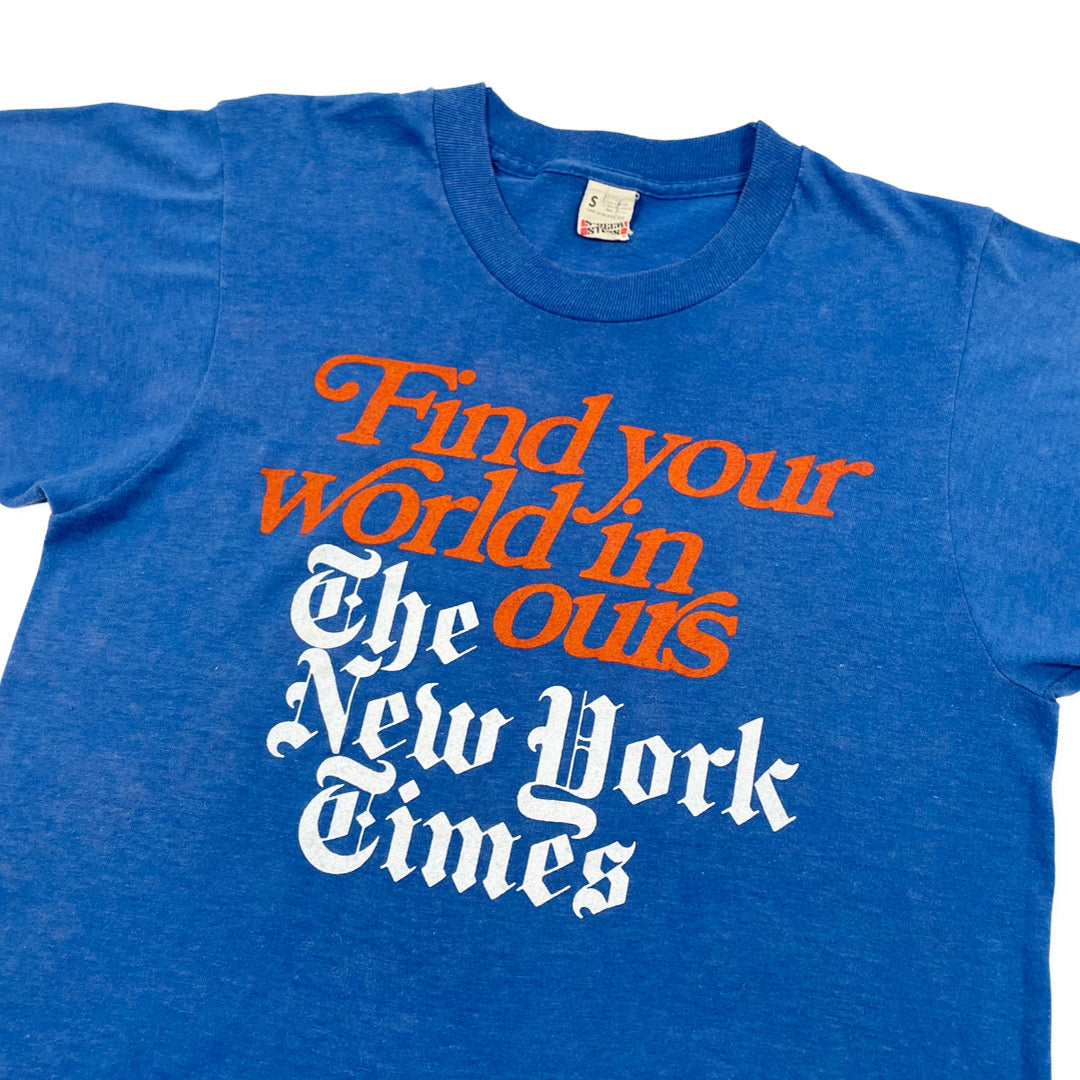 Vintage 80's New York Times Tee (S) – Fantasy Explosion