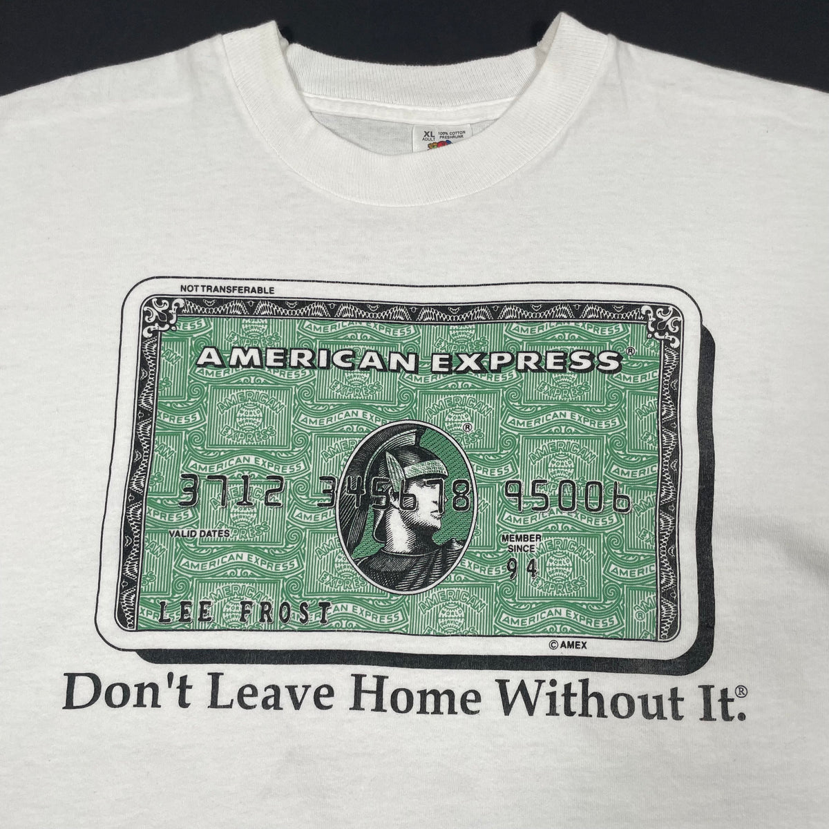American Express Tシャツ XL アメックス 90s USA Vintage 90's American Express Tee (XL) – Fantasy Explosion