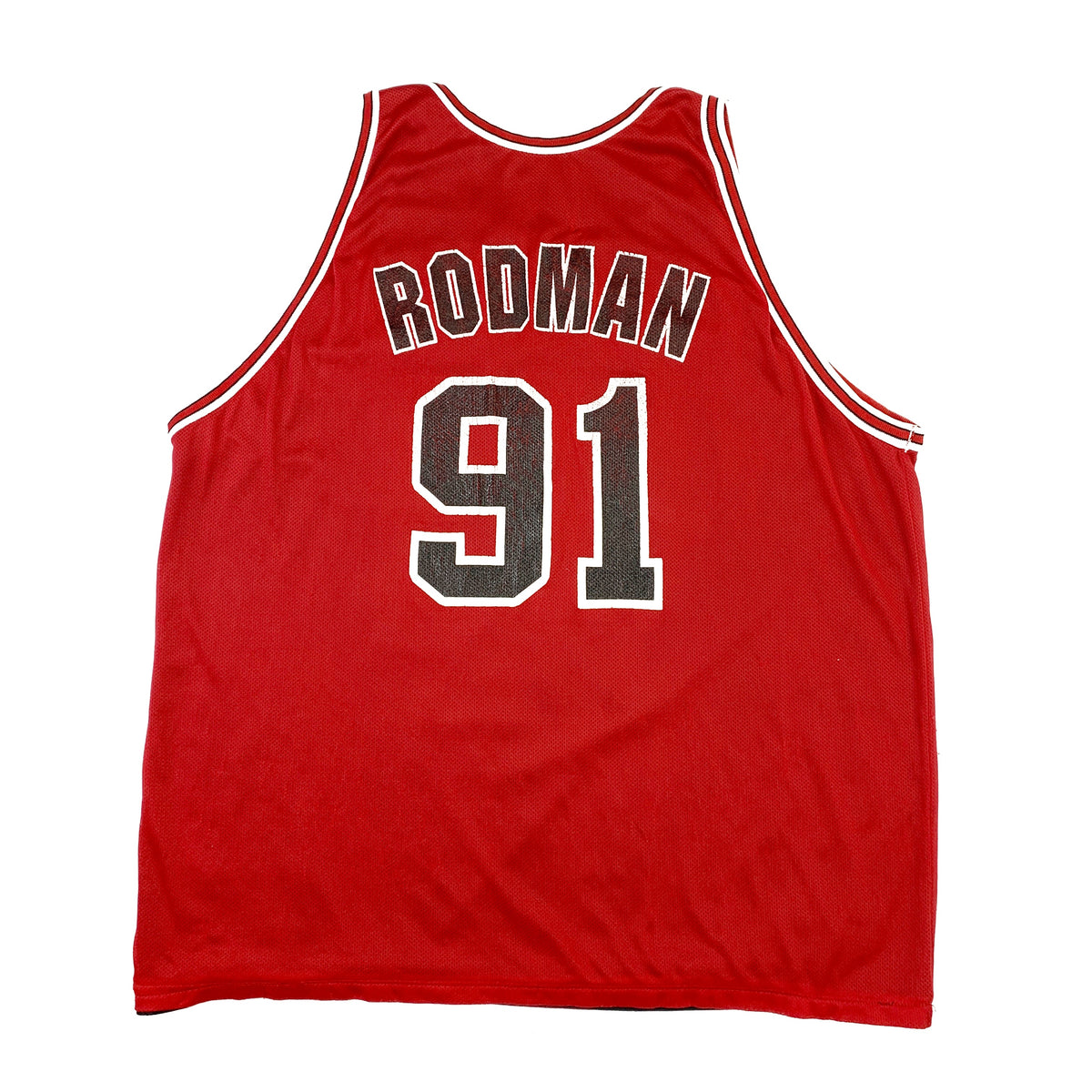 Dennis Rodman Reversible Champion Jersey (Size 48) – Fantasy Explosion