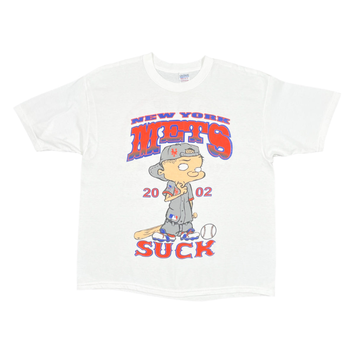 2002 Mets Suck Tee (XL) – Fantasy Explosion