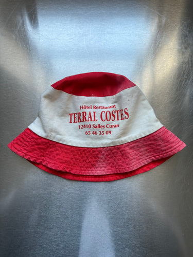 Vtg French Bucket Hat Small)