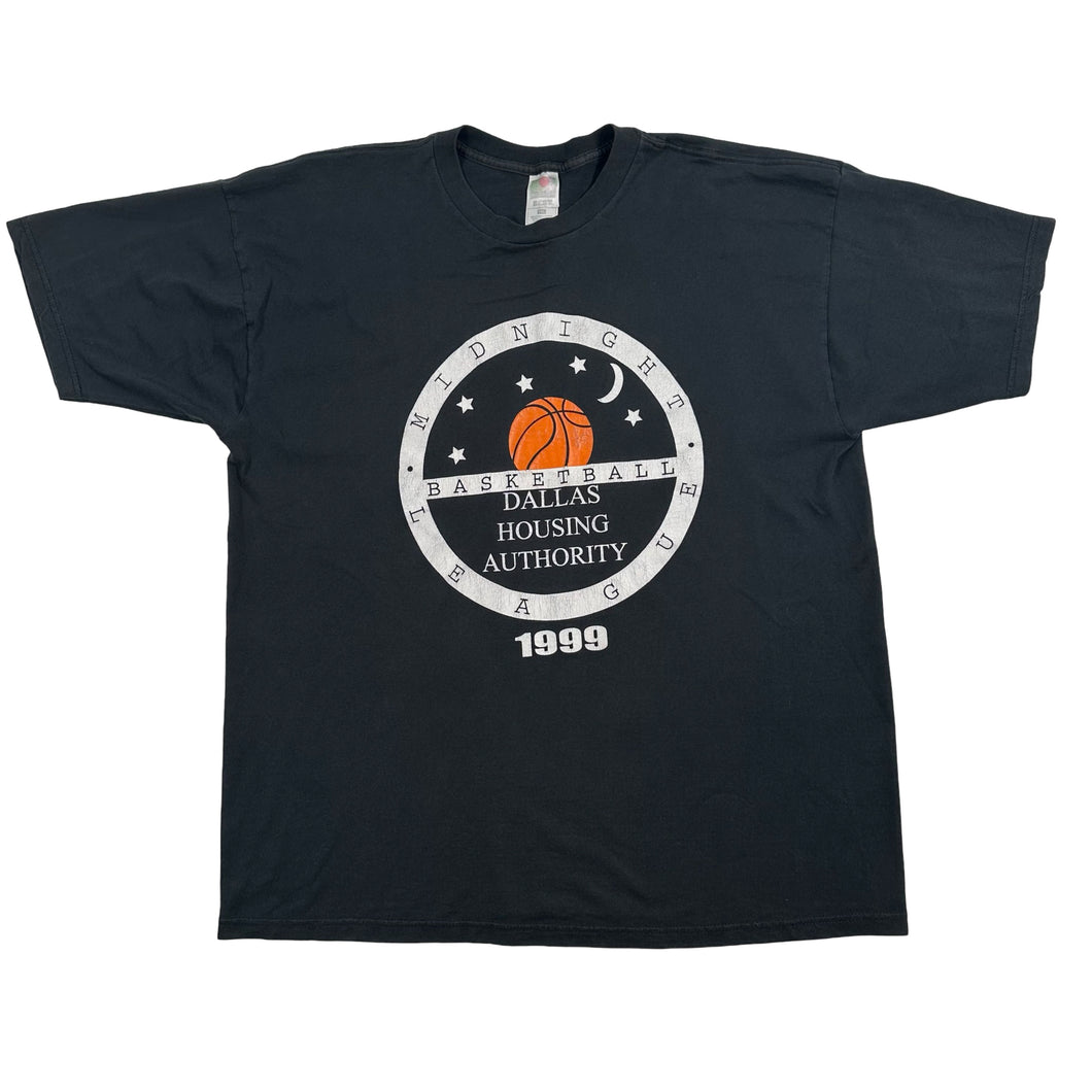 1999 Dallas House Authority Midnight League Tee (XXL)