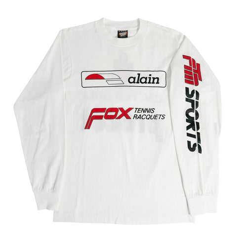 90’s Fox Tennis Racquets Longsleeve (M)