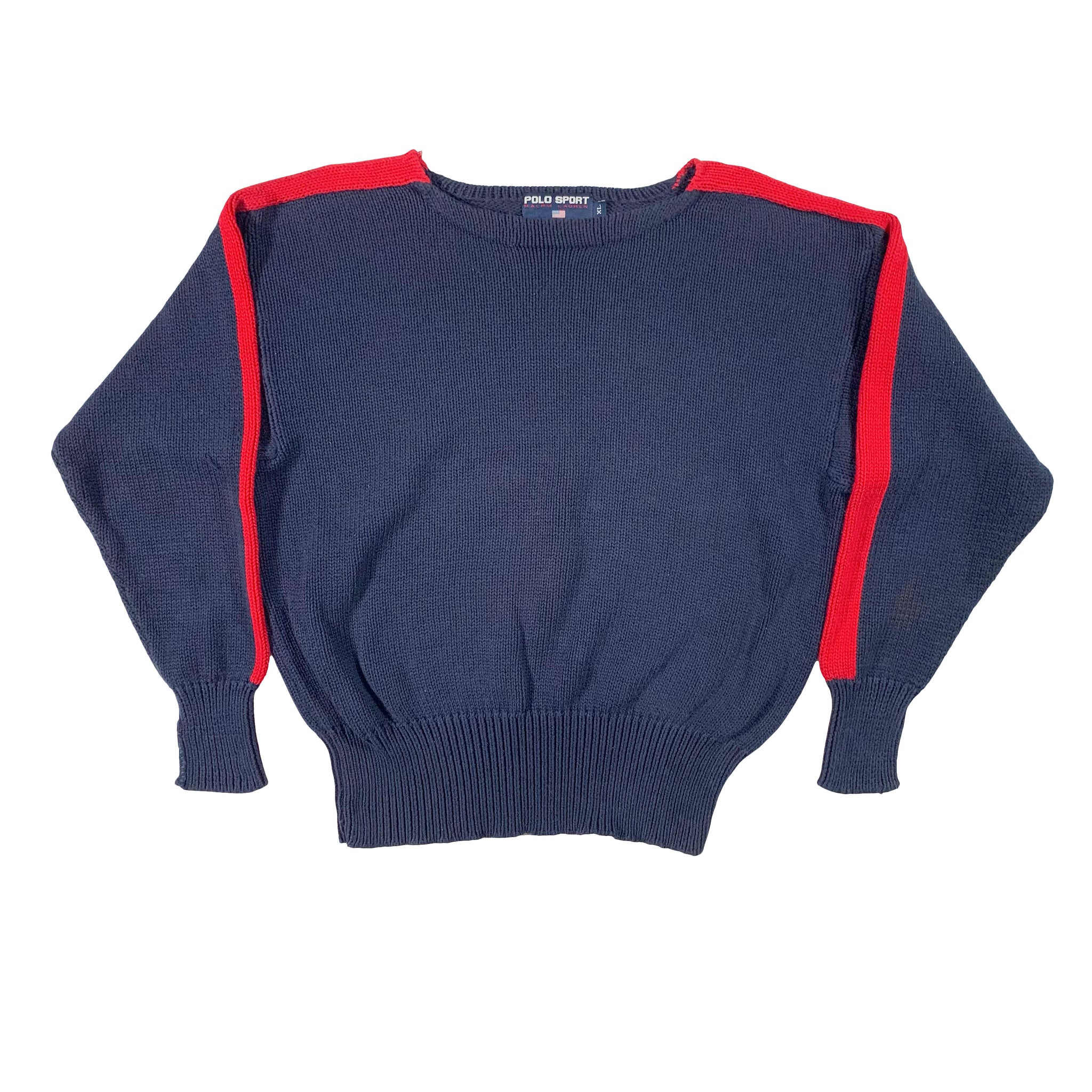 90s POLO SPORT HI NECK COMMAND KNIT ポロバイラルフローレン 公式 ...