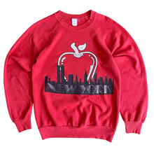 80’s New York Apple Raglan Crewneck (M)