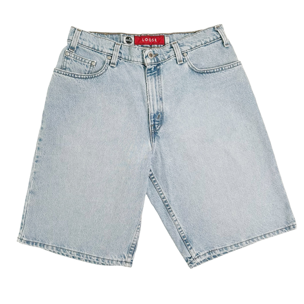 90’s Levi’s Silvertab Denim Shorts (32”W x 12”L)