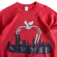 80’s New York Apple Raglan Crewneck (M)
