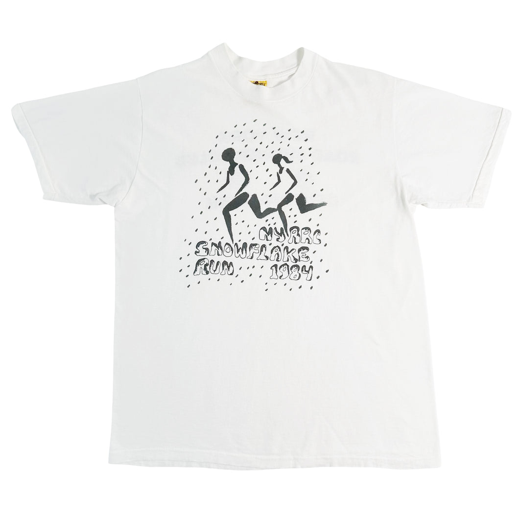 1984 New York Road Runners Snowflake Run Tee (M)