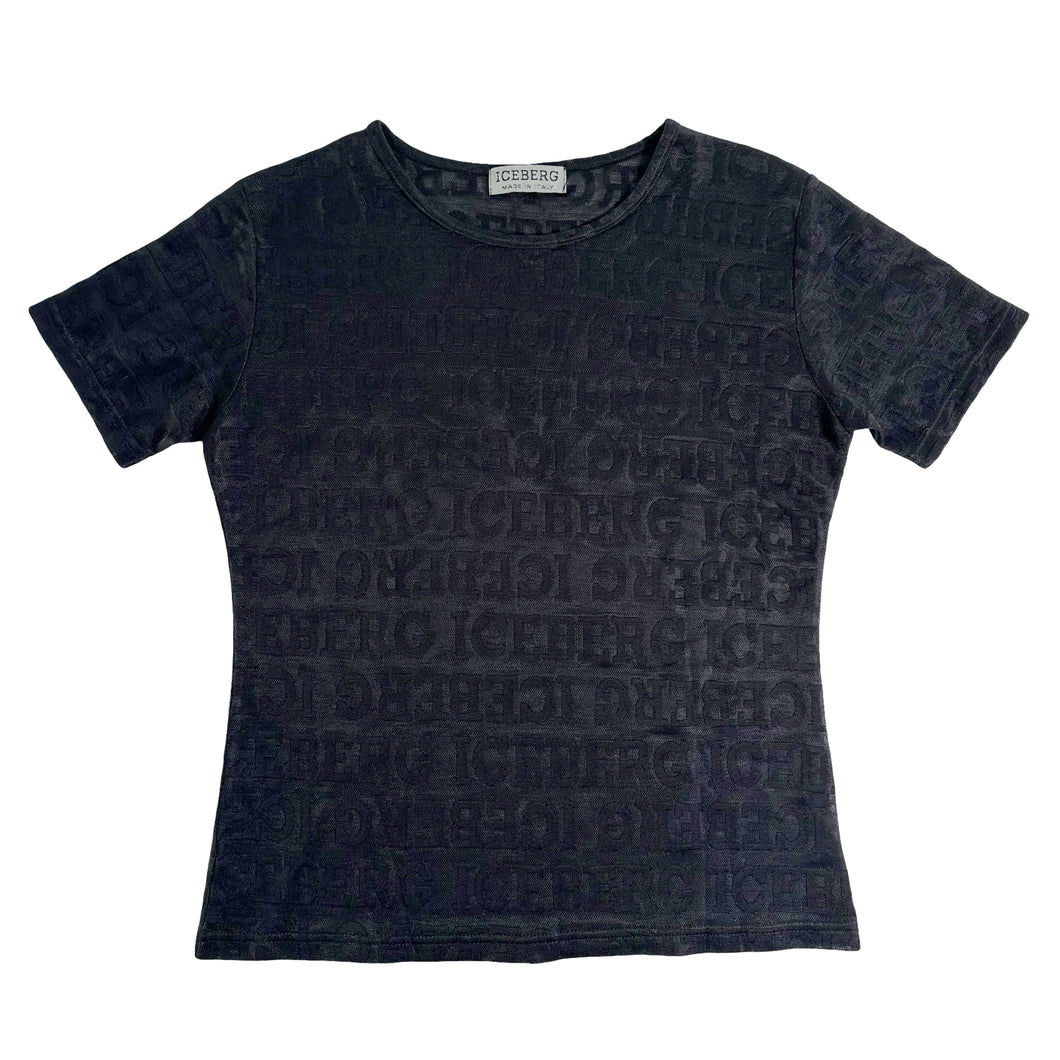 00’s Iceberg Sheer Top (S)