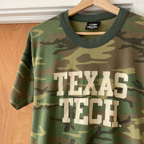 90’s Texas Tech Camo Tee (M)