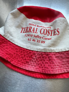 Vtg French Bucket Hat Small)