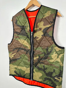 90’s Reversible Camo Vest (L)