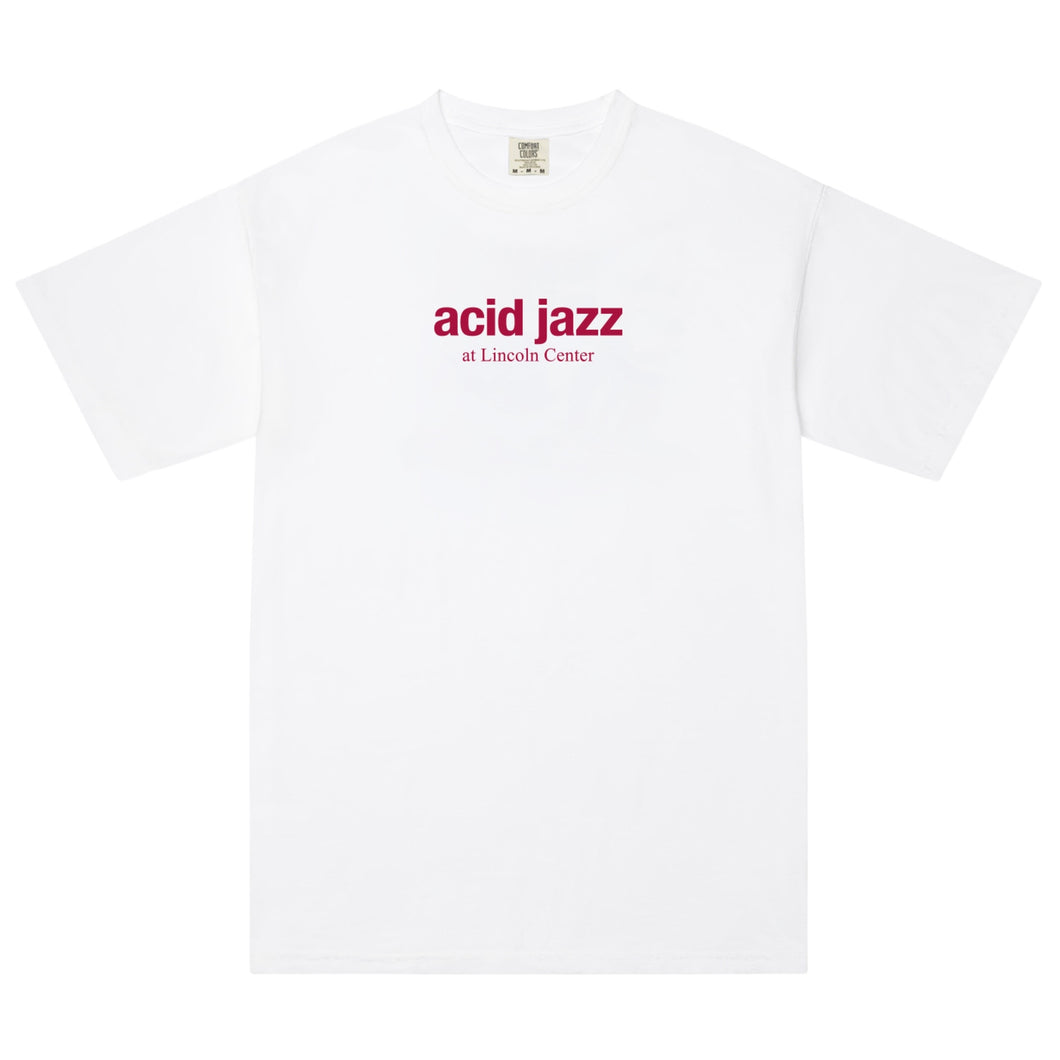 Acid Jazz at Lincoln Center Tee (White)