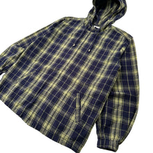 90’s Christopher & Banks Hooded Flannel Zip Jacket (L)