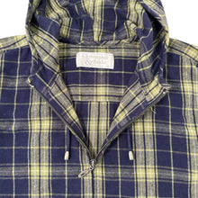 90’s Christopher & Banks Hooded Flannel Zip Jacket (L)