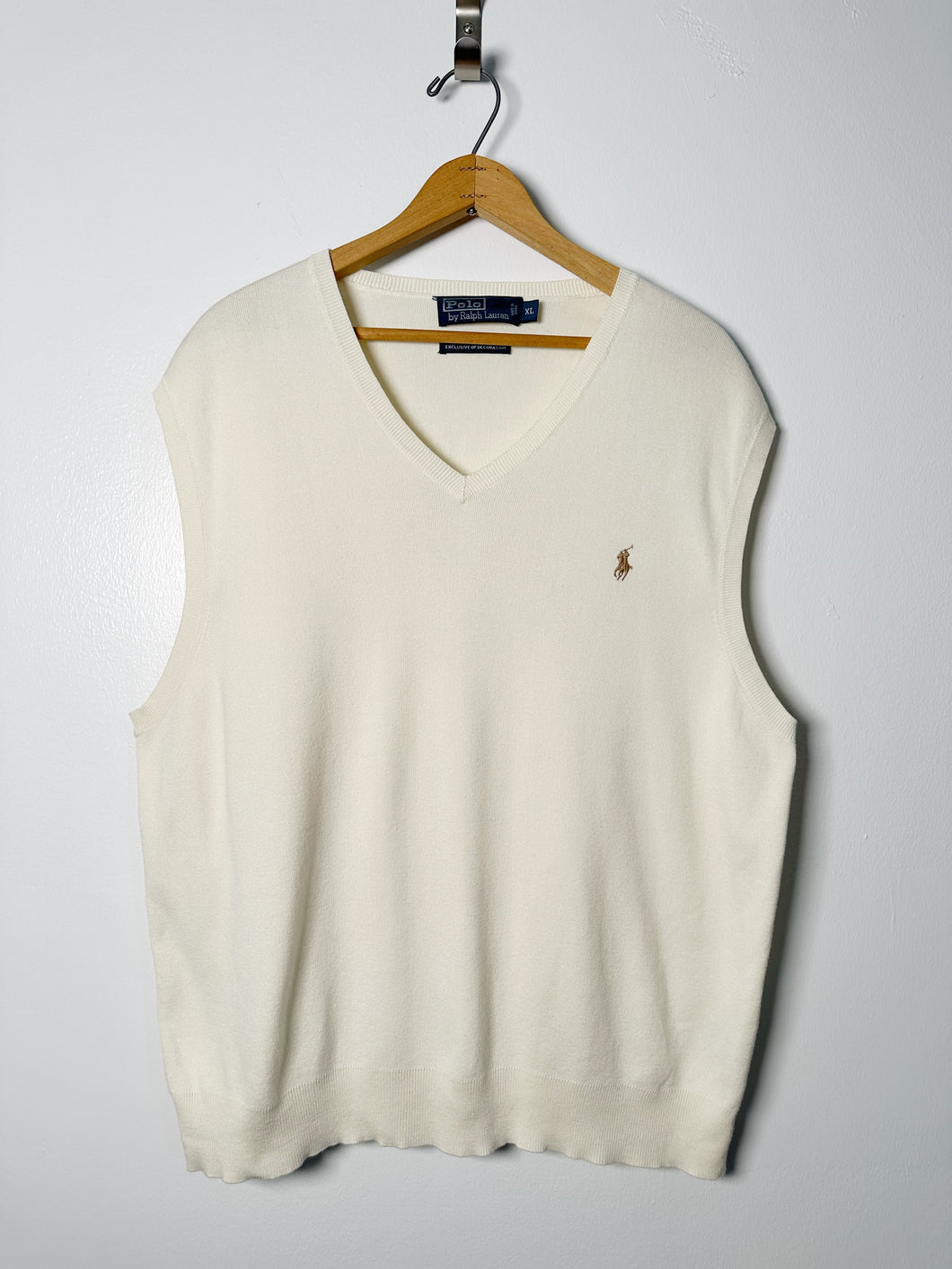 90’s Polo Sweater Vest (XL)