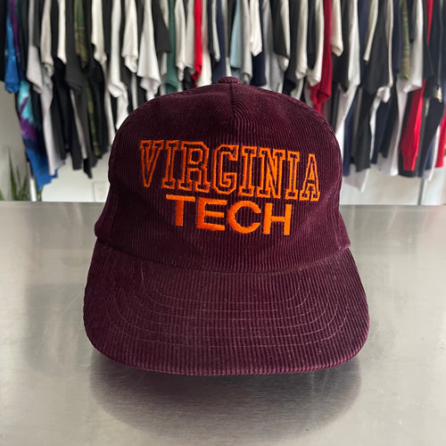 90’s Virginia Tech Corduroy Snapback