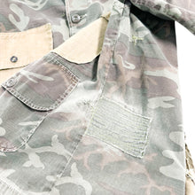 70’s Hunting Camo Jacket w/ Hand Repairs (XL)