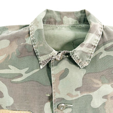 70’s Hunting Camo Jacket w/ Hand Repairs (XL)