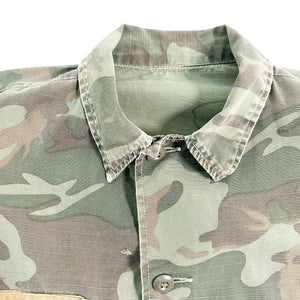 70’s Hunting Camo Jacket w/ Hand Repairs (XL)
