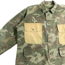 70’s Hunting Camo Jacket w/ Hand Repairs (XL)