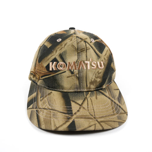 Komat'su Construction Equipment Camo Hat