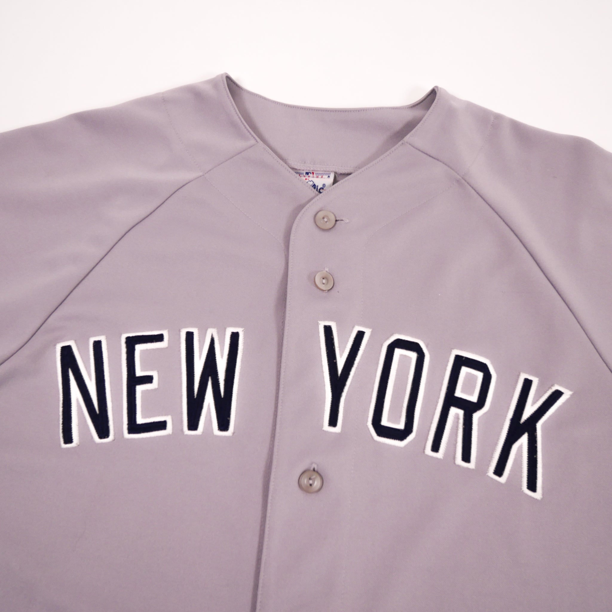 MLB New York Yankees Button Up Jersey - XL