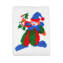 Vintage 80's Hand Stitched Clown Rug (2' x 3')