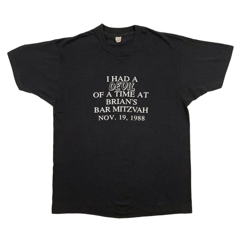Vintage 1988 Brian’s Bar Mitzvah Tee (XL)