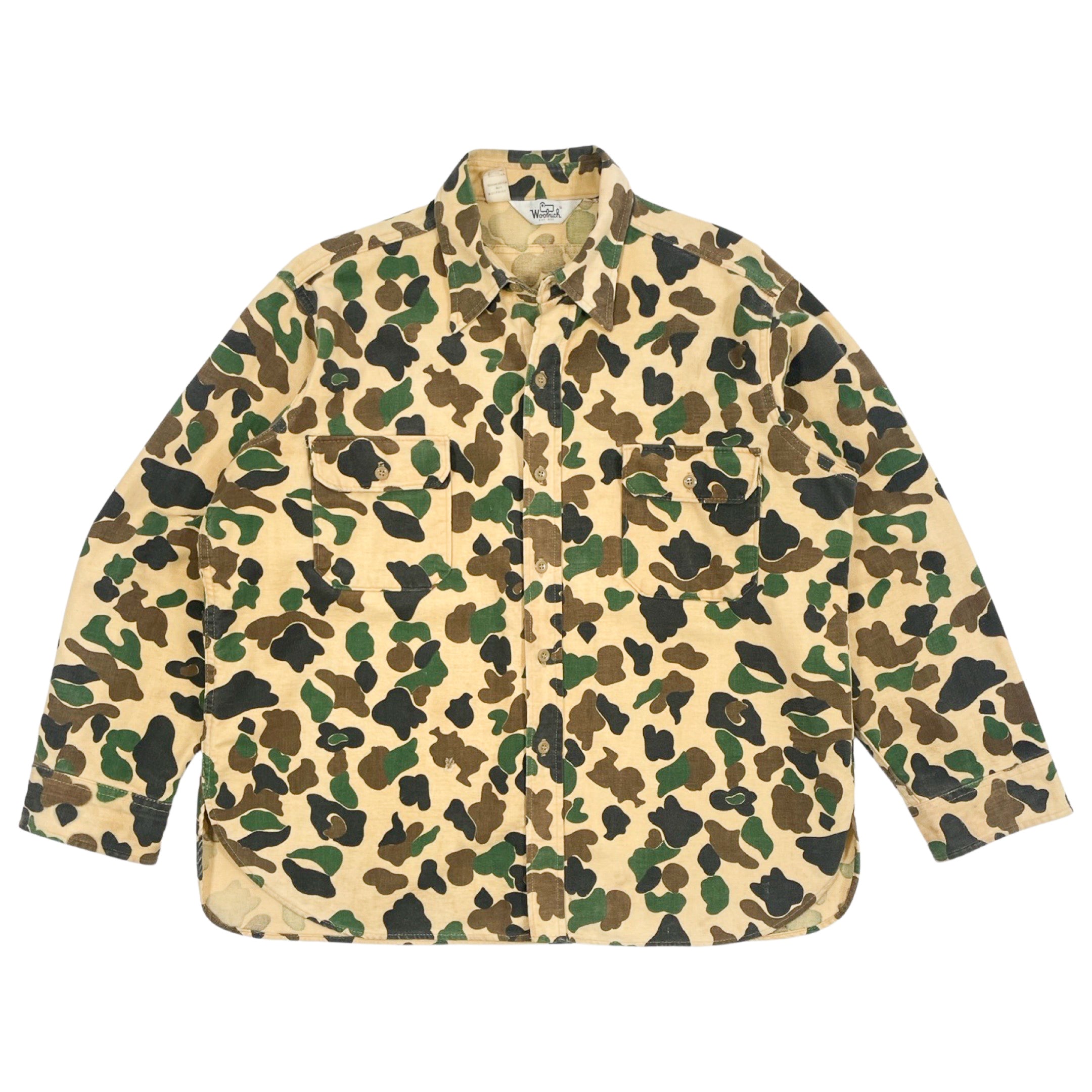 90's Woolrich Camo Chamois Shirt (XL) – Fantasy Explosion