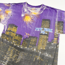 Vintage 1990 New York All Over Print Tee (XL)