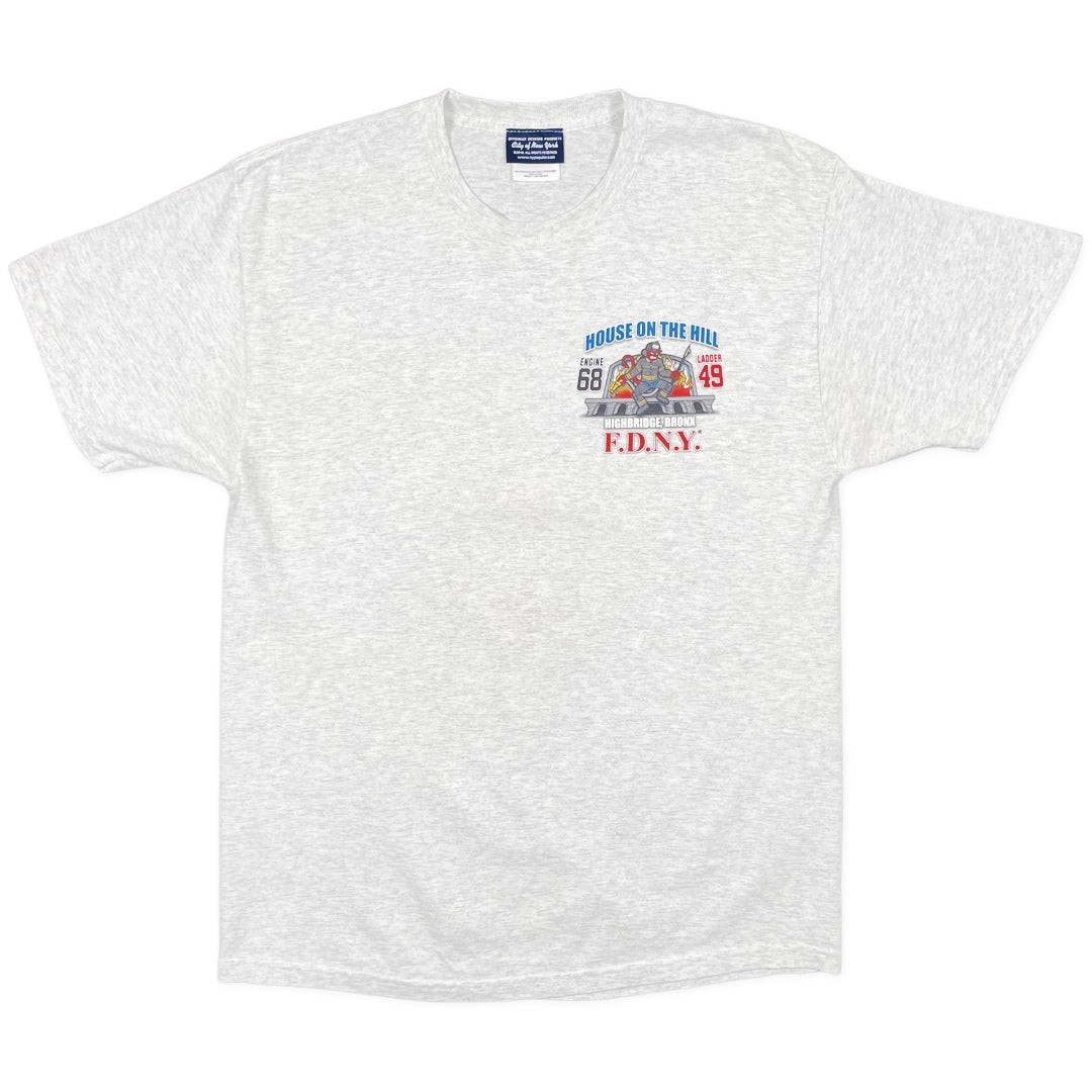 House on the hill Tシャツ Vintage FDNY House On The Hill Tee (L) – Fantasy Explosion