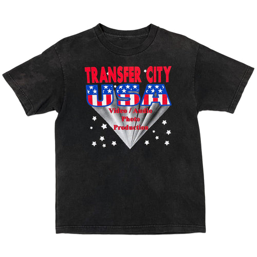 Vintage 90’s Transfer City Video/Photo Tee (M)