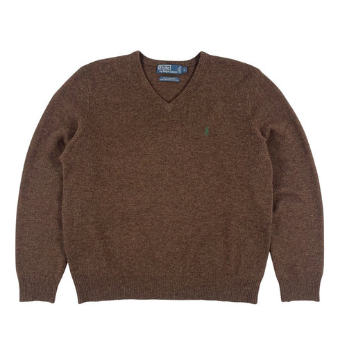 90’s Polo Lambs Wool Sweater (L)