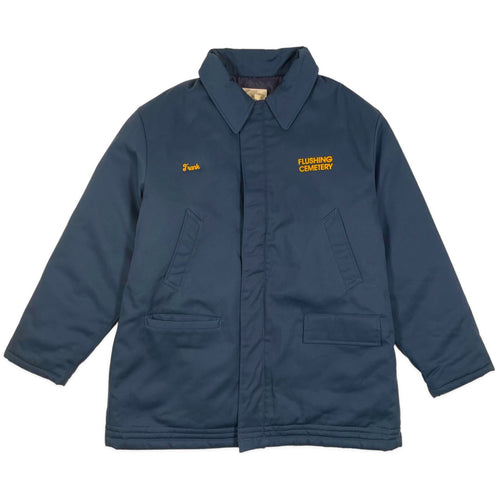 Vintage 90’s Flushing Cemetery Work Coat (Tall XL)