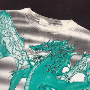 Vintage 90’s Dragon All-Over Print Tee (L)