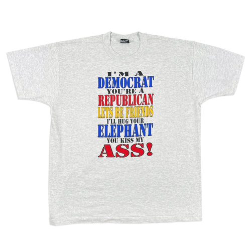 Vintage 90’s Democrat Tee (XL)