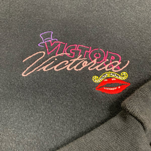 ‘82 Victor Victoria Film Embroidered Crewneck Size L)