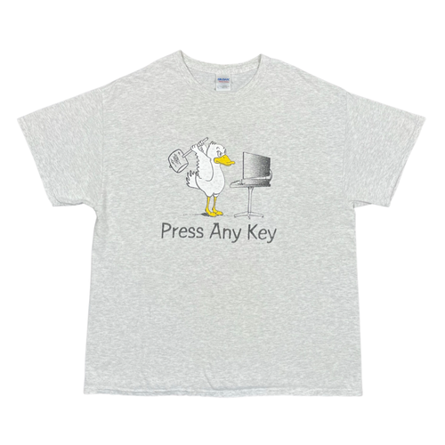 Vintage 90’s Press Any Key Tee (XL)