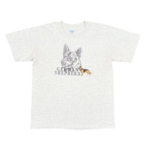 90’s Embroidered German Shepard Tee (L)