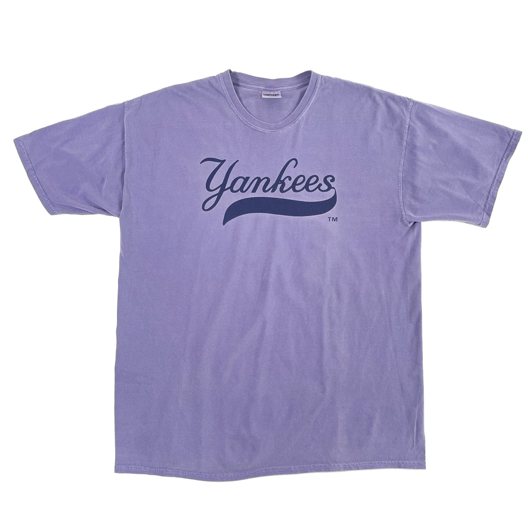 Vintage  Yankees Lavender Tee (XL)