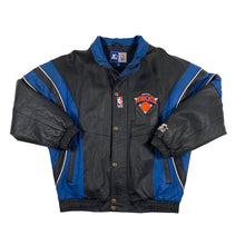 90’s Knicks Starter Leather Jacket (M)