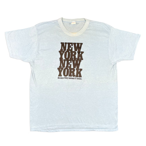 Vintage 80’s New York New York Tee (L)