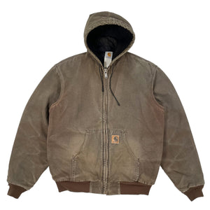 Men's Carhartt Relaxed Fit Washed Duck Utility Jacket, Work Boots  Superstore