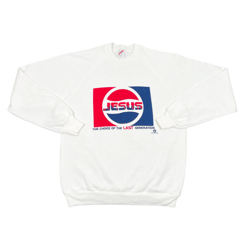 Vintage 90’s Jesus Last Generation Crewneck (XL)