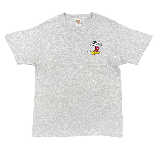 Vintage 90’s Embroidered Mickey Tee (L)