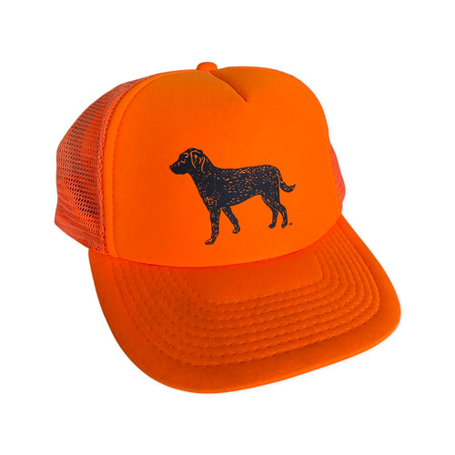 Vintage Black Lab Hunting Hat